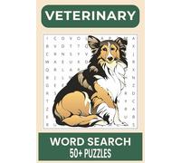 Veterinary Word Search Puzzle Book: Word Searches with Easy to Read Print about Veterinary, Vet Tech, Veterinary Medical and More | 6x9 inches, 110 ... for Vacations, Holidays and Free Times.
