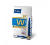 Virbac Croquettes HPM CAT Weight 1 - Weight Loss & Diabetes - Aliment complet chat 3 kg