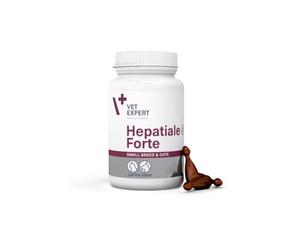 VetExpert Hepatiale Forte Small Breed & Cats Twist-Off - 40 gélules - Complément alimentaire pour petits chiens et chats