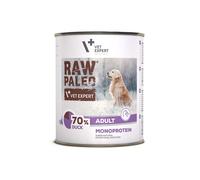VETEXPERT Raw Paleo - Pâtée de canard pour chiens adultes - 800g