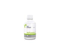 VetExpert Vettusin | 100 ML | Aliment complémentaire pour Chiens en Cas de toux | Soutien en Cas de Maladies respiratoires et maux de Gorge | avec Plantain, Eucalyptus et thym