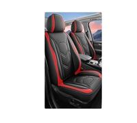 VETJMUA Couvre siège Housse De Siège Auto Universelle 5 Places pour Hyundai pour Tucson pour Santa FE I30 I40 pour Veloster pour Creta pour Elantra Housse de Siege Voiture(Red Black 5 Seat D)