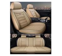 VETJMUA Couvre siège Housses De Siège Auto Universelles À Couverture pour BYD, pour ATTO 3, pour Dolphin, pour Seal, pour Song, pour Plus, pour Ora 03 Housse de Siege Voiture(Beige 5 Seat G)