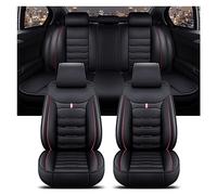 VETJMUA Couvre siège pour Tous Modèles Voitures pour Hyundai pour Solaris pour Sonata pour Creta pour Encino pour Elantra Ix25 Ix35 pour Kona Universal Housse de Siege Voiture(Black Red 5 Seat D)