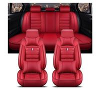 VETJMUA Couvre siège pour Tous Modèles Voitures pour Hyundai pour Solaris pour Sonata pour Creta pour Encino pour Elantra Ix25 Ix35 pour Kona Universal Housse de Siege Voiture(Red 5 Seat O)