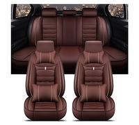 VETJMUA Couvre siège pour Tous Modèles Voitures pour Hyundai pour Solaris pour Sonata pour Creta pour Encino pour Elantra Ix25 Ix35 pour Kona Universal Housse de Siege Voiture(Coffee 5 Seat M)