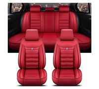 VETJMUA Couvre siège pour Tous Modèles Voitures pour Hyundai pour Solaris pour Sonata pour Creta pour Encino pour Elantra Ix25 Ix35 pour Kona Universal Housse de Siege Voiture(Red 5 Seat H)