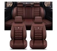 VETJMUA Couvre siège pour Tous Modèles Voitures pour Hyundai pour Solaris pour Sonata pour Creta pour Encino pour Elantra Ix25 Ix35 pour Kona Universal Housse de Siege Voiture(Coffee 5 Seat F)