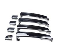 VETJMUA Poignée Porte Latérale Pour Infiniti FX35 FX45 G35 2003-2008 Chrome Avant Arrière Gauche Droite Poignée De Porte Extérieure 80640-CA012 80645-CA000 Poignées Porte Extérieures(4*Door Handles)