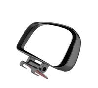 VETJMUA Railing Porte-Bagages Rétroviseur d'angle Mort De Voiture, Grand Angle, Convexe Réglable pour Le Stationnement en Toute Sécurité