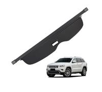 VETJMUA Voiture Housse Colis Cargo pour Jeep pour Grand pour Cherokee 2011-2016 Couverture De Coffre Rétractable Porte-Colis Bouclier Anti-Regard Confidentialité Cache-Bagages(Carbon Fiber)