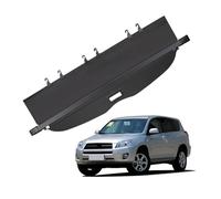 VETJMUA Voiture Housse Colis Cargo pour Toyota pour Rav4 2006 2007 2008 2009 2010 2011 2012 Couverture De Coffre Porte-Colis Bouclier Anti-Regard Confidentialité Cache-Bagages(Carbon Fiber)