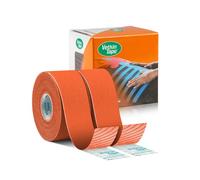 VetkinTape 2 rouleaux 3 cm x 5 m (Orange) Kinésiologie Tape / Bandage élastique de qualité pour Equine/chevaux et Canine/chiens