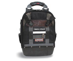Veto Pro Pac TECH PAC Sac pour technicien de maintenance 1 Pacquet, Noir | Base Moulée Résistante aux Intempéries, dos EVA Rembourré, 2 Compartiments, Poche Tablette 7 x 10 in