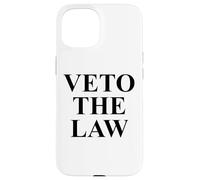 Veto The Law No Kings in America Anti Fascism Resist Protest Coque pour iPhone 15