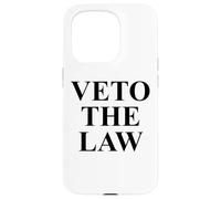 Veto The Law No Kings in America Anti Fascism Resist Protest Coque pour iPhone 15 Pro