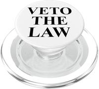 Veto The Law No Kings in America Anti Fascism Resist Protest PopSockets PopGrip pour MagSafe