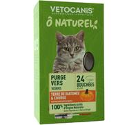 Vetocanis Complément Alimentaire Chat Purge Vers 24 Bouchées