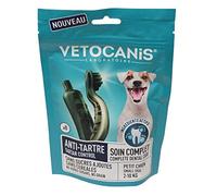 Vetocanis Friandises Petit Chien Anti-Tartre Sans Sucres Sans Céréales 110g