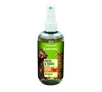 Vetocanis - Ô Naturel - Spray qui Agit sur les Puces & Tiques Naturel & Vegan - Lotion pour Chats & Chiens avec 97% d'Ingredients Naturels au Vinaigre de Cidre - 250 ml
