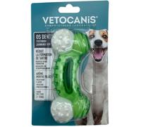 Vetocanis - Os pour Chien Anti-Tartre - Soin Dentaire pour Petit et Moyen Chien - Hygiène et Santé - Accessoire en Nylon Résistant - Arôme Menthe