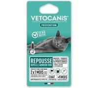 Pipettes Anti Puces Tiques Moustiques pour Chaton 2 pipettes