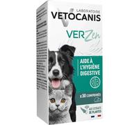 Vetocanis VerZen Comprimés Contre Les Vers Intestinaux Chien Et Chat 30 Comprimés