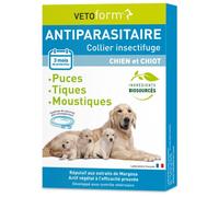 Vetoform Antiparasitaire Collier Chiens & Chiots 60cm