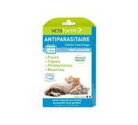 Vetoform Antiparasitaire Collier insectifuge Chat et Chaton 1 collier de 35cm