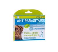 Vetoform Antiparasitaire Insectifuge Grand Chien (+30kg) 6x2ml