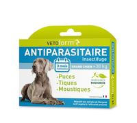 Vetoform Antiparasitaire Insectifuge Grand Chien 6 Pipettes