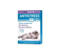 VETOFORM | Collier Anti-Stress Chat & Chaton | Collier Calmant Chat à Base de Valériane et Lavande | Sécurité Anti-Étranglement | Dès 3 Mois | Laboratoire Français
