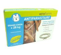 Vetoform Collier Grand Chien Antiparasitaire Naturel