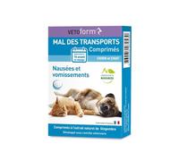 Vetoform Mal des Transports Comprimés Chien et Chat 30 Comprimés
