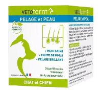 Vetoform Pelage et Peau Chien Chat 100g