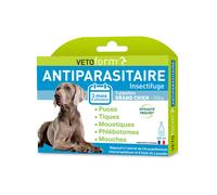 Vetoform Pipettes Antiparasitaire Grand Chien +30 Kg 3x5ml