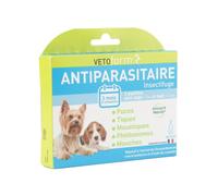Vetoform pipettes antiparasitaires pour chien et chiot Boite de 3