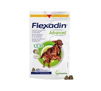 Vetoquinol Flexadin Advance Lot de 60 comprimés d'aliments complémentaires diététiques pour Chiens