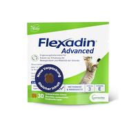 Vetoquinol Flexadin Advanced Chat - Maintien de la Mobilité et Flexibilité des Articulations - Ingrédients d'origine Naturelle - Aliment Complémentaire - 30 Bouchées