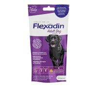 Vetoquinol - Flexadin Chien Adulte de Plus de 2 Ans - Soutien de la Mobilité Articulaire - Facile à Donner - Fabriqué en France - 70 Bouchées