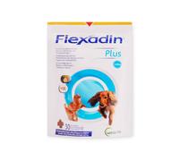 Vetoquinol Complément alimentaire Flexadin Plus Mini pour chien et chat <10 kg – 30 bouchées