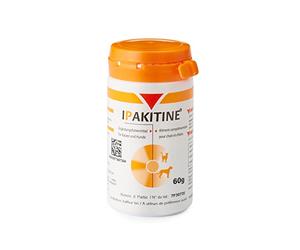 Vetoquinol Ipakitine | 60 g | Complément Alimentaire pour Chats et Chiens | Soutien des Reins | en Cas d'insuffisance rénale