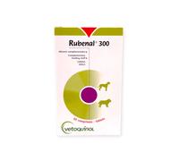 Vetoquinol Comprimés pour chien Rubenal 300 mg – boîte de 60 comprimés