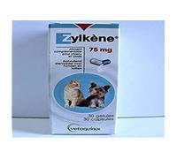 Vetoquinol Aliment complémentaire Zylkene 75 mg pour chien et chat - Flacon 30 gélules