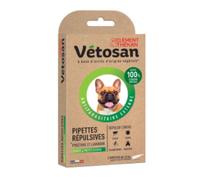 Vétosan Pipettes répulsives pour chiot et petit chien 2 x 1,5 ml - Clément Thékan