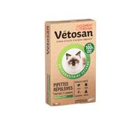 Vetosan Pipettes Répulsives Pour Chaton et Chat Boîte de 2