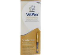 VetPen Starter Kit 0,5-8 Unités Style Automatique Injecteur D'Insuline Usage Vétérinaire 1 Set