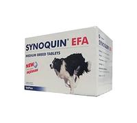 VetPlus Synoquin EFA Pack de 120 comprimés de supplément pour Chiens de Race Moyenne (L'emballage Peut Varier)
