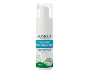 Vet's Best Bain sans Eau pour Petits Animaux, shampooing Sec sans rinçage pour Petits Animaux 150ml
