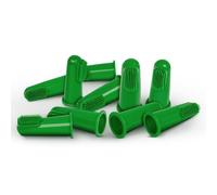 Vet's Best Brosse à dents pour chien - Nettoyage facile des dents pour les soins dentaires des chiens, parfait pour les chiens et les chats - Livré avec 10 brosses à doigts souples par paquet